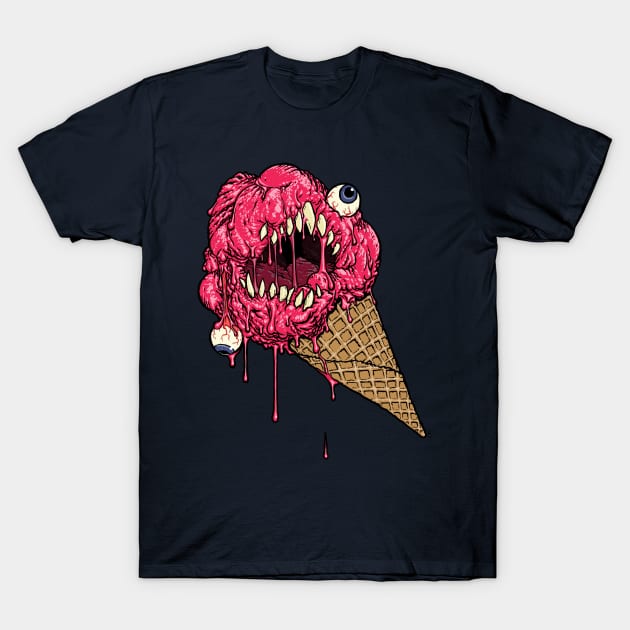 Eye Scream: Strawberry T-Shirt by vilecult